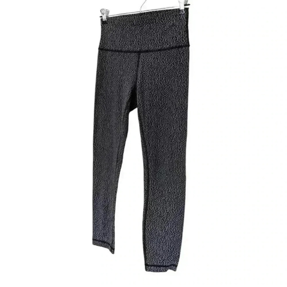 Lululemon High Times Pant Digi Pixie Black Pitch Grey 7/8 Length Women's size 6 - Picture 5 of 11